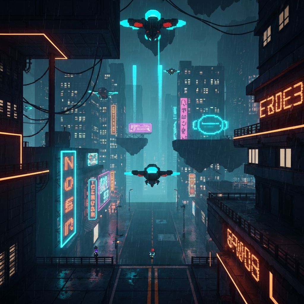 Original game concept art by Binary 01 Studios